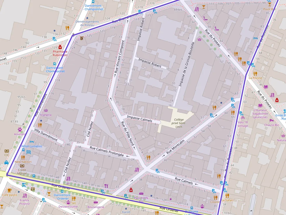 Appartement 66 m² trois pièces à vendre à Paris 18e Arrondissement