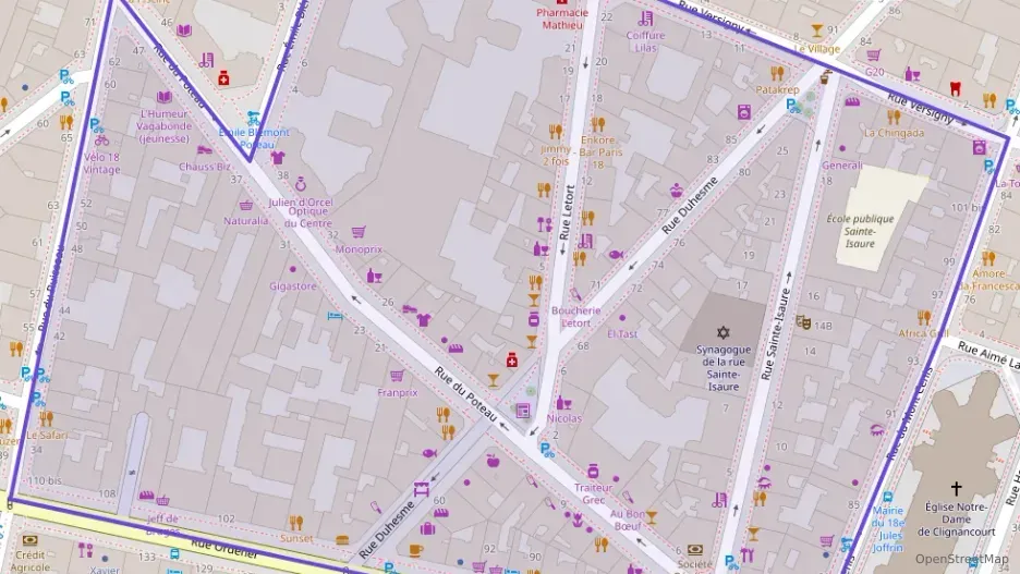 Appartement 52 m² deux pieces à vendre à Paris 18e Arrondissement
