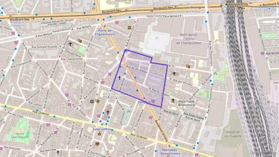 Appartement 38 m² deux pieces à vendre à Paris 18e Arrondissement Appartement 38 m² deux pieces à vendre à Paris 18e Arrondissement