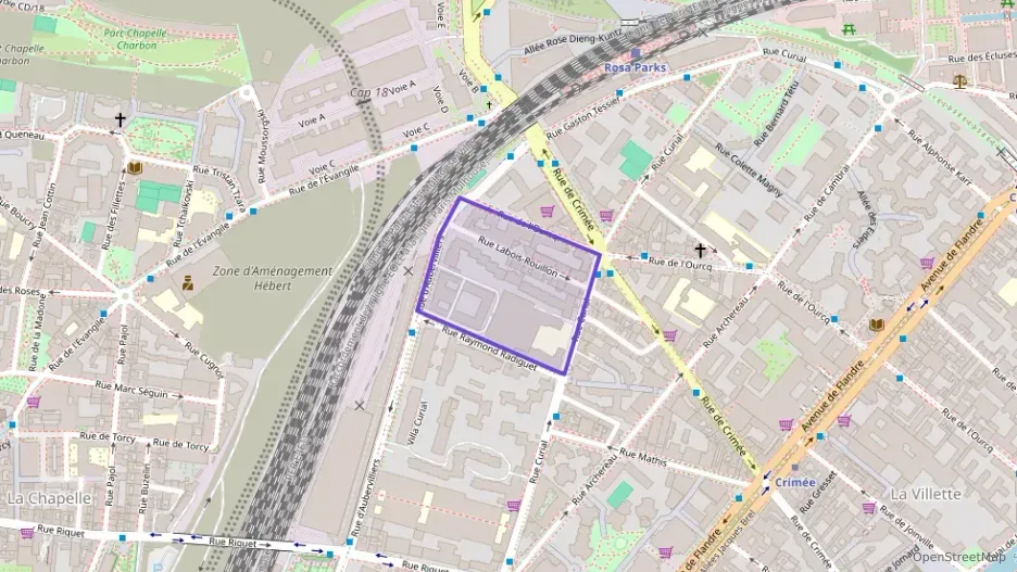 Appartement 26 m² deux pieces à vendre à Paris 19e Arrondissement
