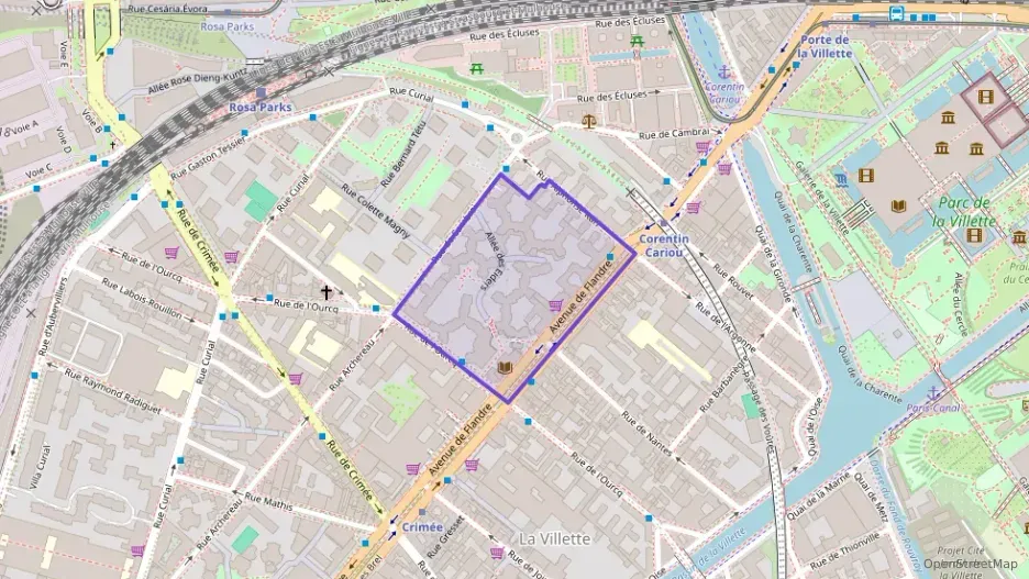 Appartement 63 m² trois pièces à vendre à Paris 19e Arrondissement