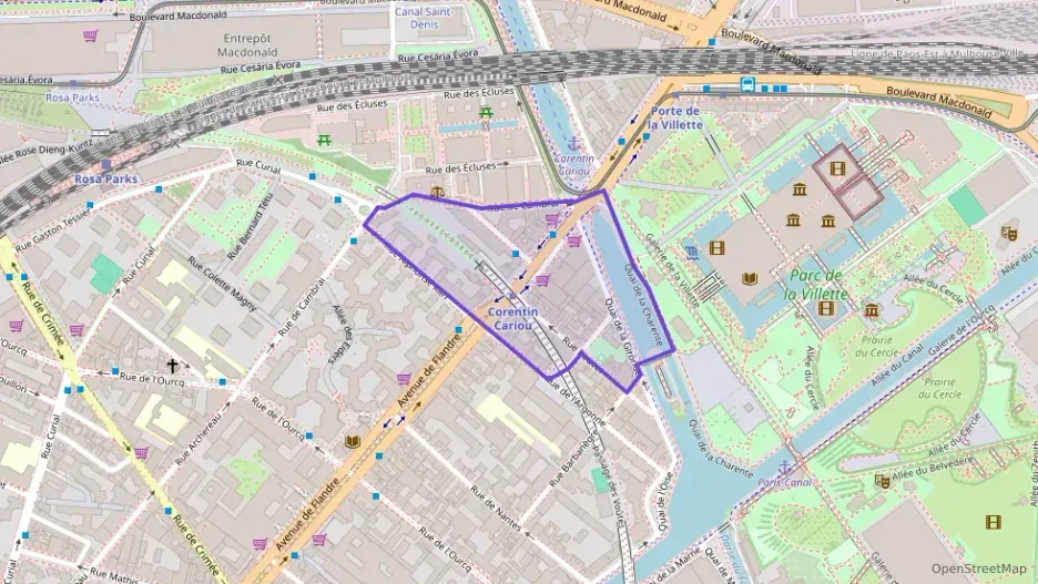 Appartement 120 m² trois pièces à vendre à Paris 19e Arrondissement