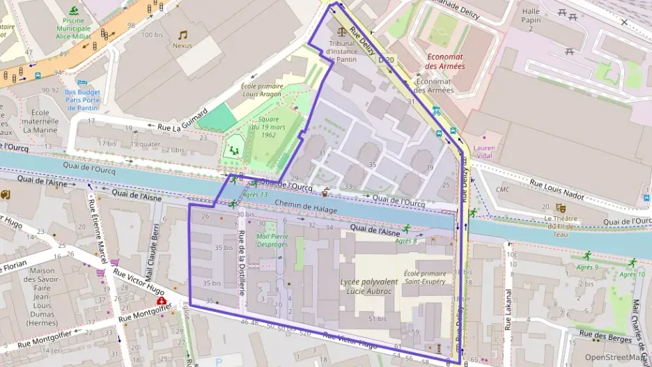 Appartement 84 m² quatre pièces à vendre à Pantin