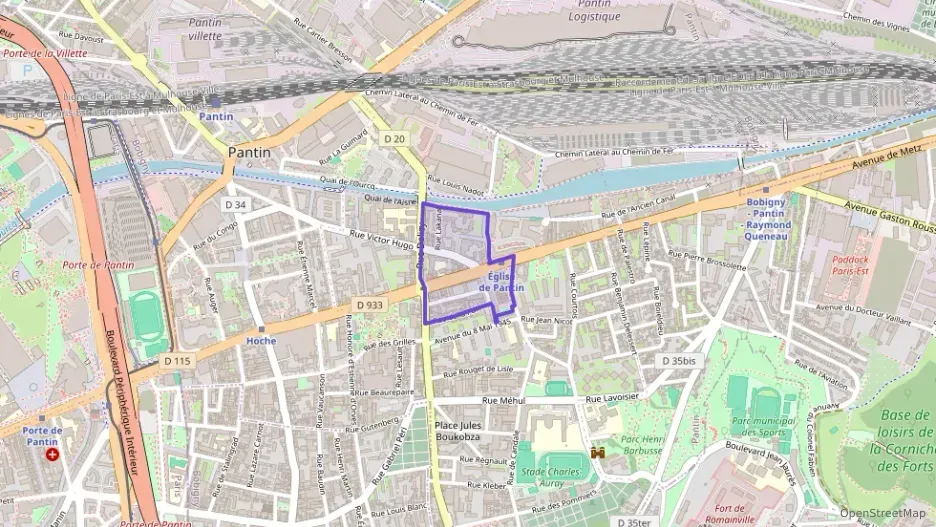 Appartement 73 m² trois pièces à vendre à Pantin