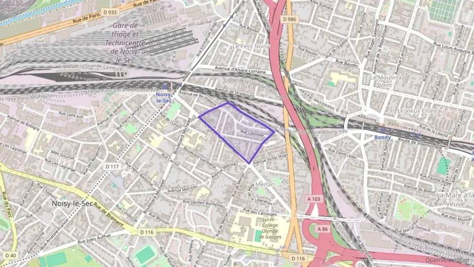 Appartement 60 m² trois pièces à vendre à Noisy-le-Sec