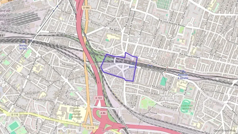 Appartement 47 m² deux pieces à vendre à Bondy