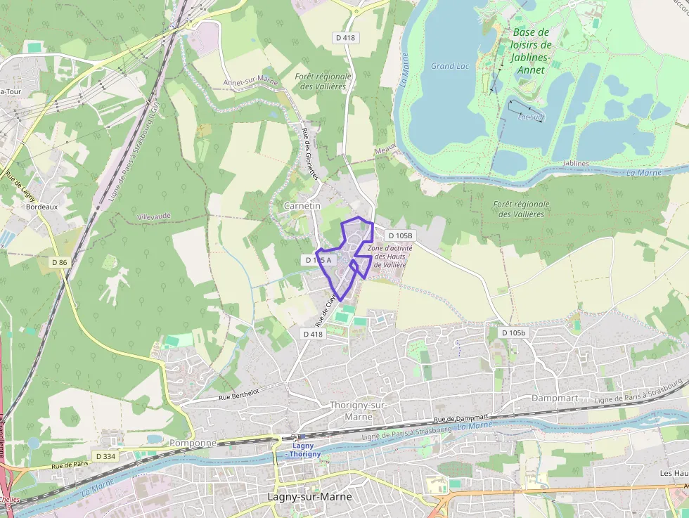 Appartement 45 m² deux pieces à vendre à Thorigny-sur-Marne