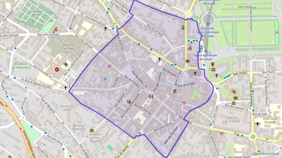 Appartement 37 m² deux pieces à vendre à Saint-Germain-en-Laye Appartement 37 m² deux pieces à vendre à Saint-Germain-en-Laye