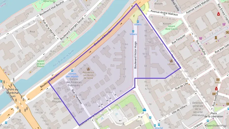 Appartement 69 m² trois pièces à vendre à Neuilly-sur-Seine