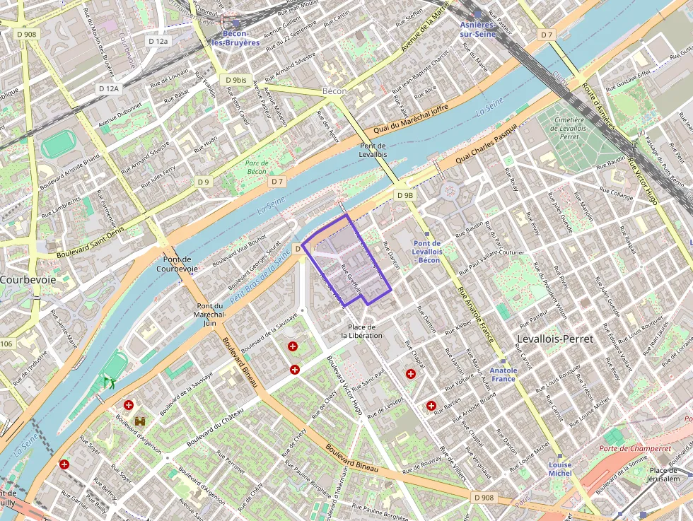 Appartement 42 m² deux pieces à vendre à Levallois-Perret