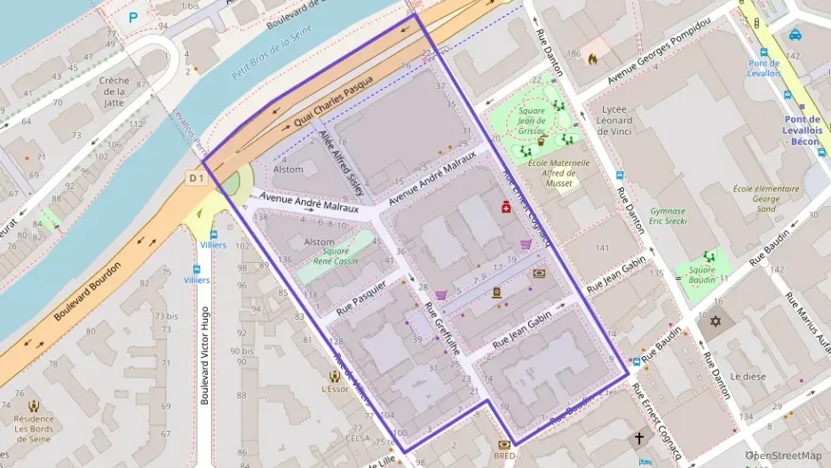 Appartement 30 m² une piece à vendre à Levallois-Perret