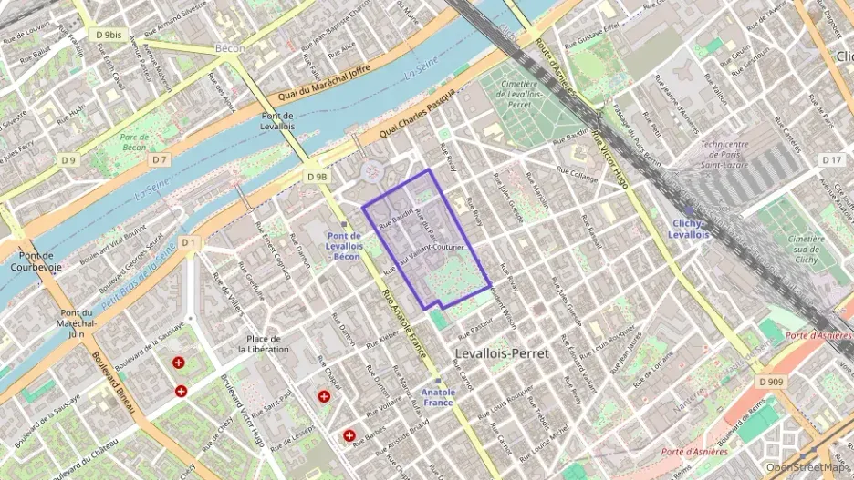Appartement 58 m² trois pièces à vendre à Levallois-Perret Appartement 58 m² trois pièces à vendre à Levallois-Perret