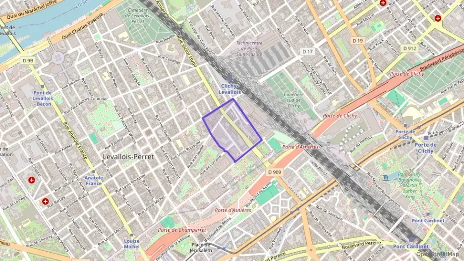 Appartement 21 m² une piece à vendre à Levallois-Perret