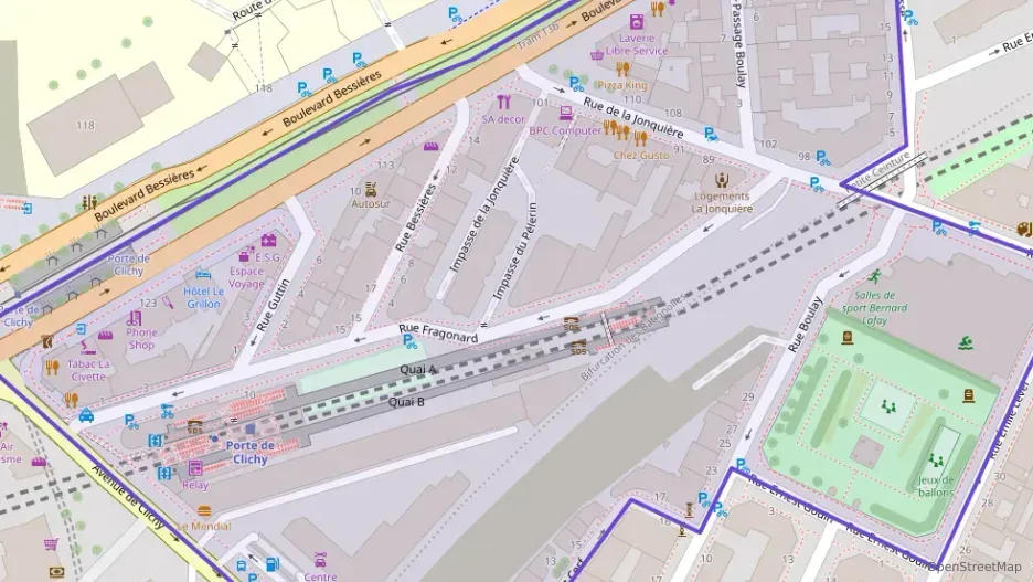 Appartement 46 m² trois pièces à vendre à Paris 17e Arrondissement