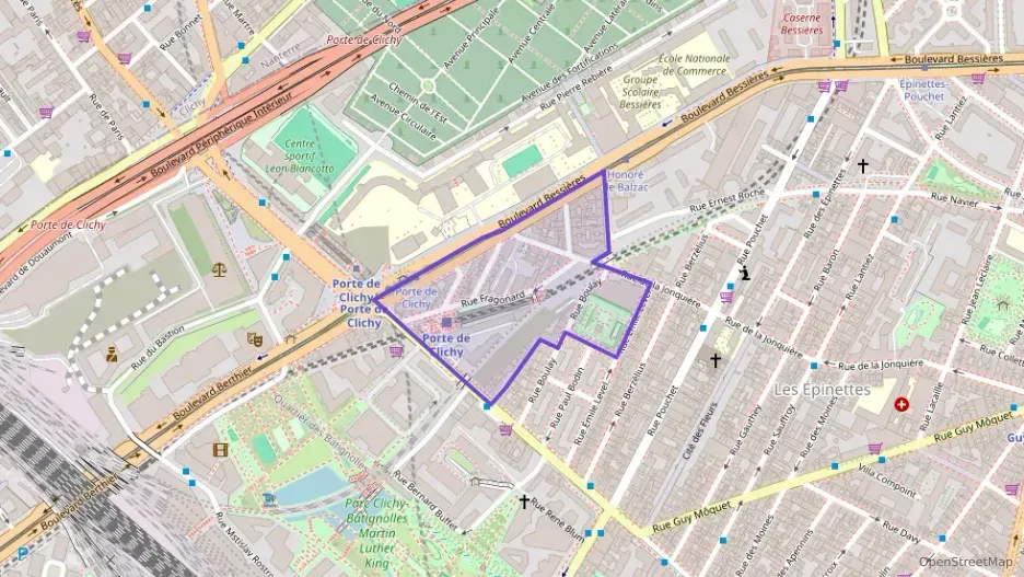 Appartement 46 m² trois pièces à vendre à Paris 17e Arrondissement