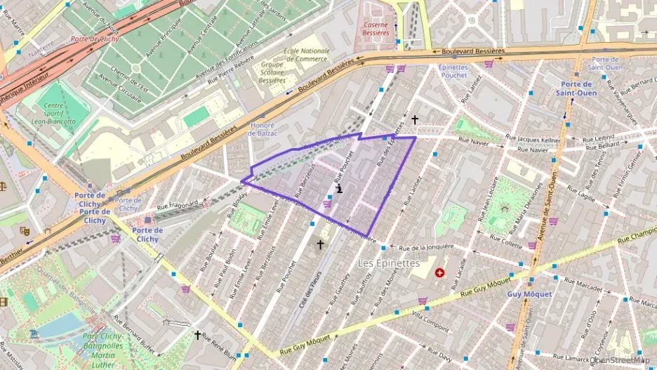 Appartement 67 m² trois pièces à vendre à Paris 17e Arrondissement Appartement 67 m² trois pièces à vendre à Paris 17e Arrondissement