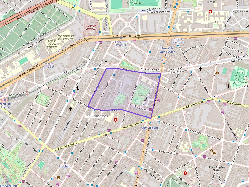 Appartement 30 m² une piece à vendre à Paris 17e Arrondissement