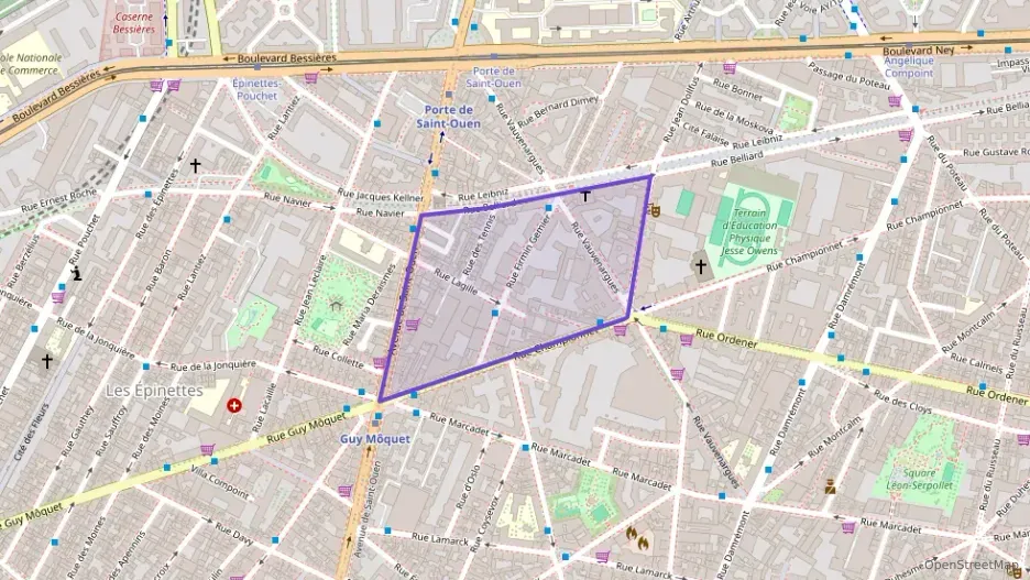 Appartement 38 m² deux pieces à vendre à Paris 18e Arrondissement