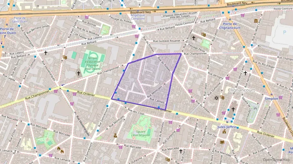 Appartement 32 m² deux pieces à vendre à Paris 18e Arrondissement