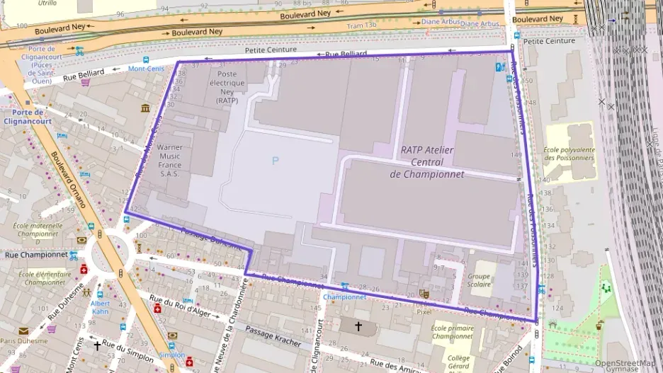 Appartement 26 m² deux pieces à vendre à Paris 18e Arrondissement