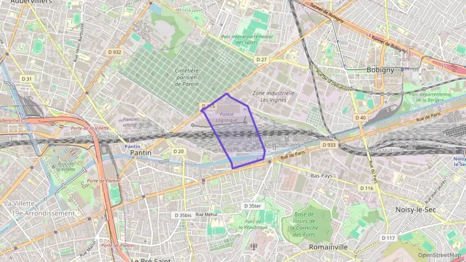 Appartement 71 m² trois pièces à vendre à Pantin