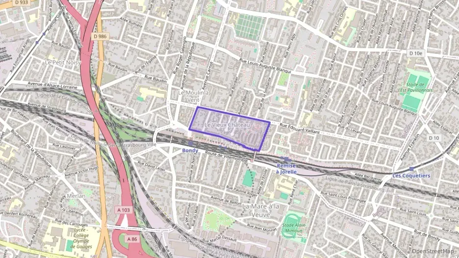 Appartement 61 m² trois pièces à vendre à Bondy