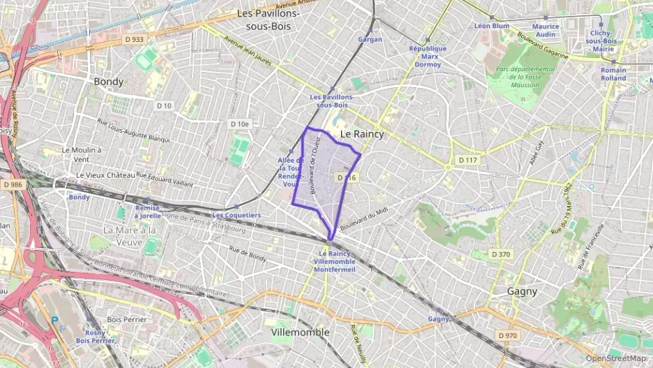 Appartement 62 m² trois pièces à vendre à Le Raincy