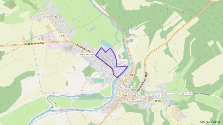 Appartement 127 m² cinq pièces à vendre à Saint-Mihiel