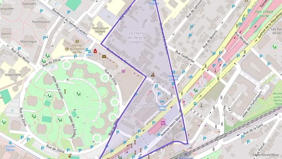 Appartement 37 m² deux pieces à vendre à Nanterre
