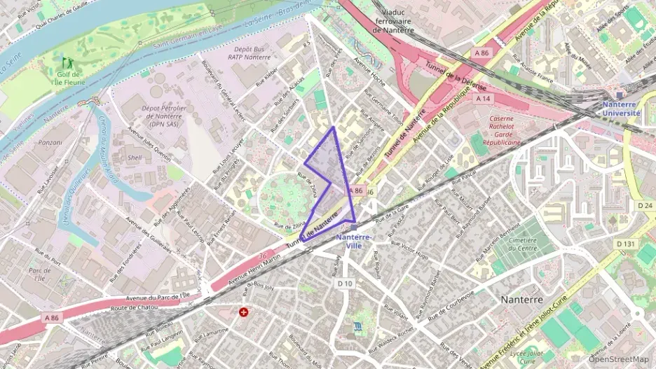 Appartement 37 m² deux pieces à vendre à Nanterre