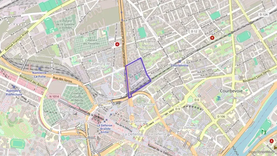 Appartement 36 m² deux pieces à vendre à Courbevoie