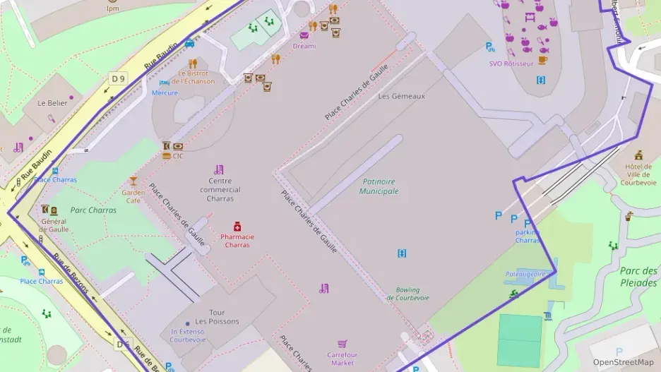 Appartement 49 m² deux pieces à vendre à Courbevoie