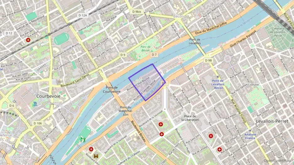 Appartement 61 m² deux pieces à vendre à Neuilly-sur-Seine