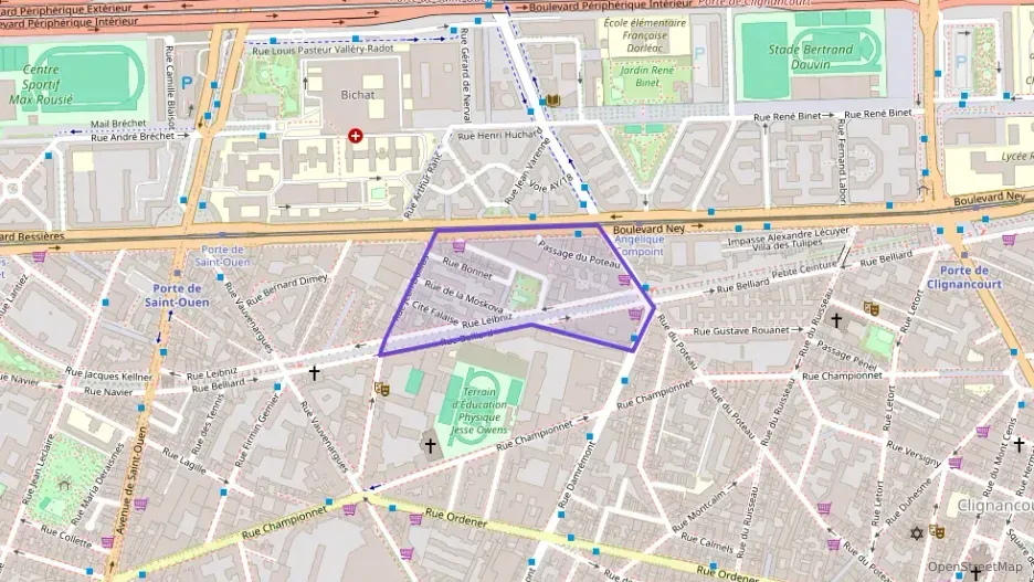 Appartement 68 m² trois pièces à vendre à Paris 18e Arrondissement Appartement 68 m² trois pièces à vendre à Paris 18e Arrondissement