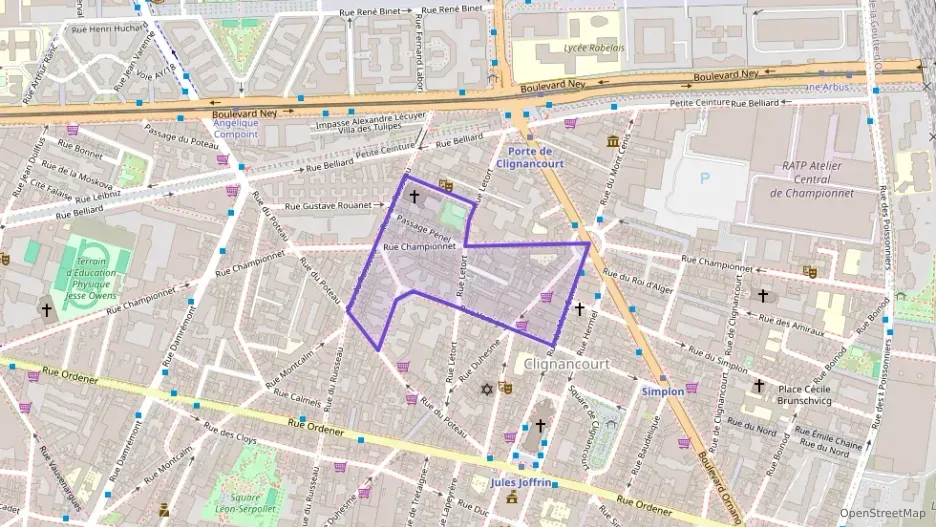 Appartement 40 m² deux pieces à vendre à Paris 18e Arrondissement