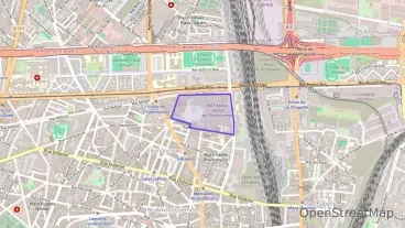 Appartement 23 m² deux pieces à vendre à Paris 18e Arrondissement