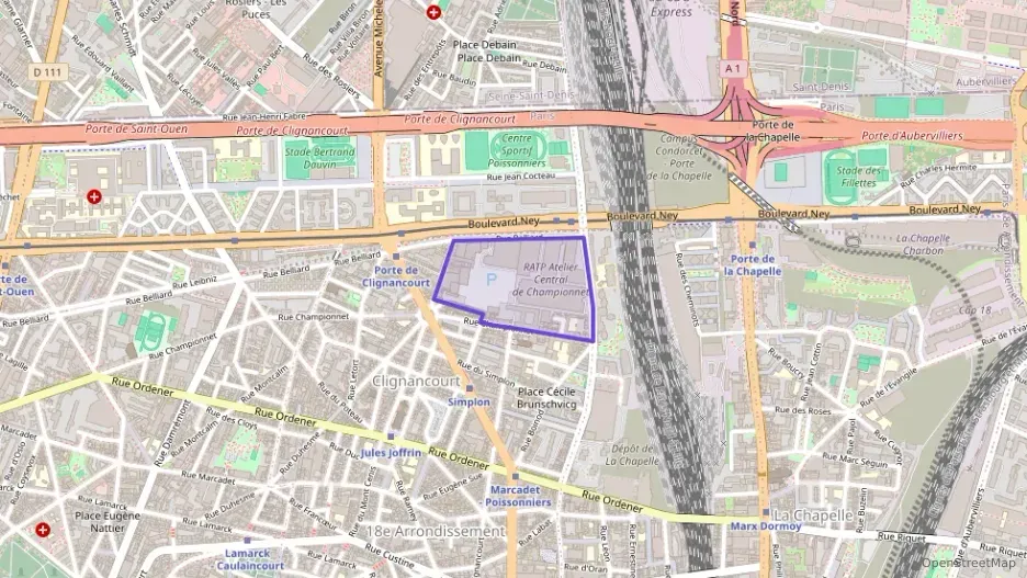 Appartement 23 m² deux pieces à vendre à Paris 18e Arrondissement