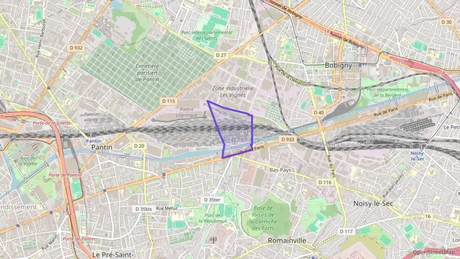 Appartement 45 m² deux pieces à vendre à Bobigny