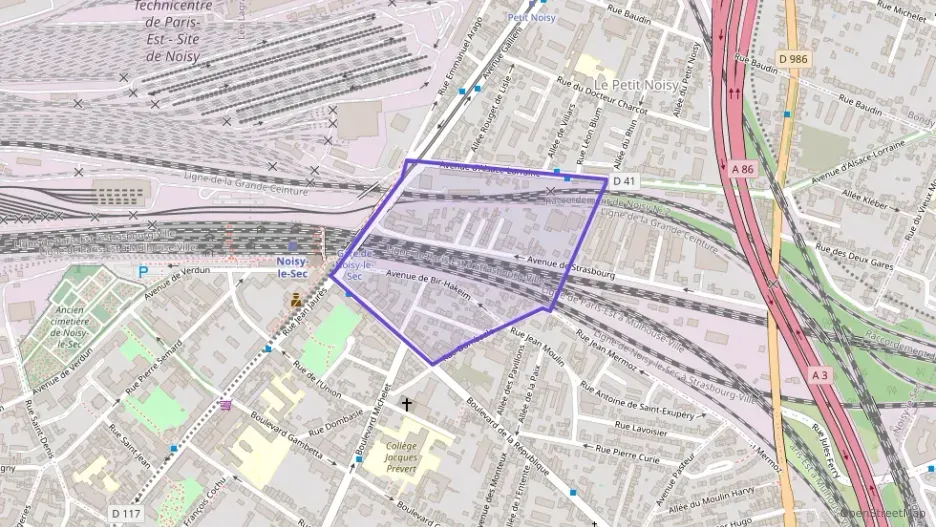 Appartement 50 m² trois pièces à vendre à Noisy-le-Sec