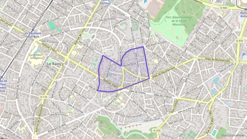 Appartement 110 m² cinq pièces à vendre à Le Raincy
