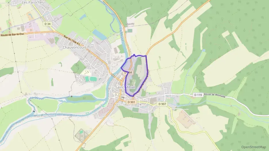 Appartement 160 m² trois pièces à vendre à Saint-Mihiel