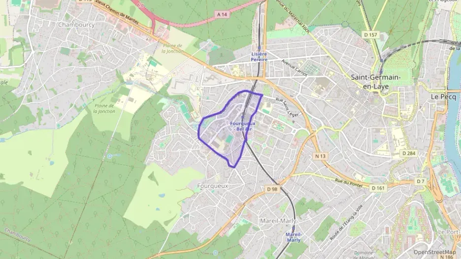 Appartement 64 m² quatre pièces à vendre à Saint-Germain-en-Laye Appartement 64 m² quatre pièces à vendre à Saint-Germain-en-Laye