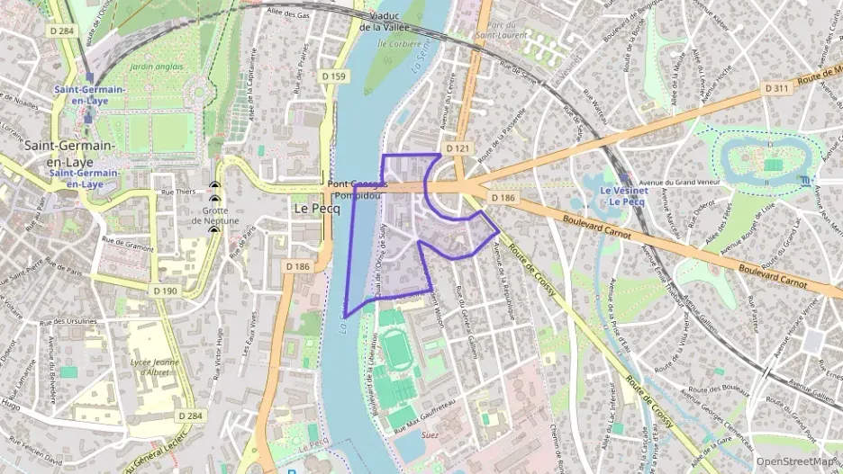 Appartement 57 m² trois pièces à vendre à Le Pecq