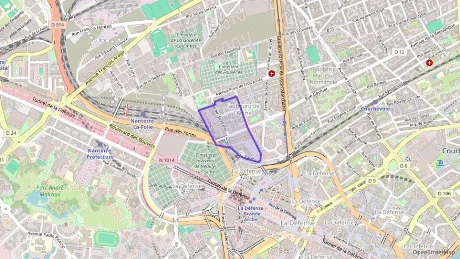 Appartement 19 m² une piece à vendre à Courbevoie