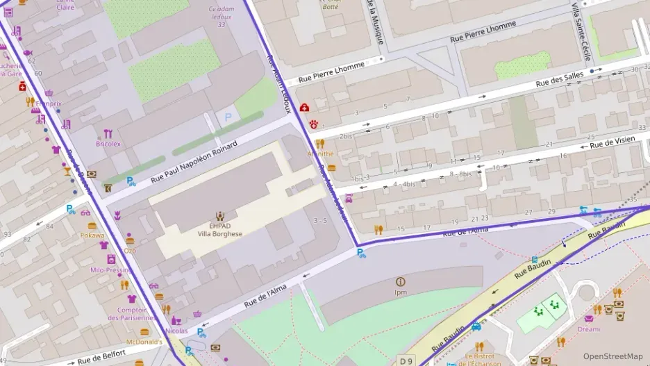 Appartement 23 m² une piece à vendre à Courbevoie