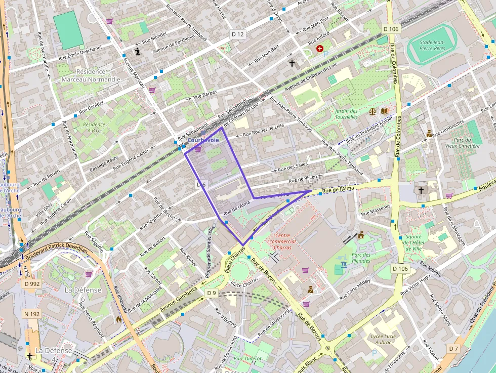 Appartement 23 m² une piece à vendre à Courbevoie