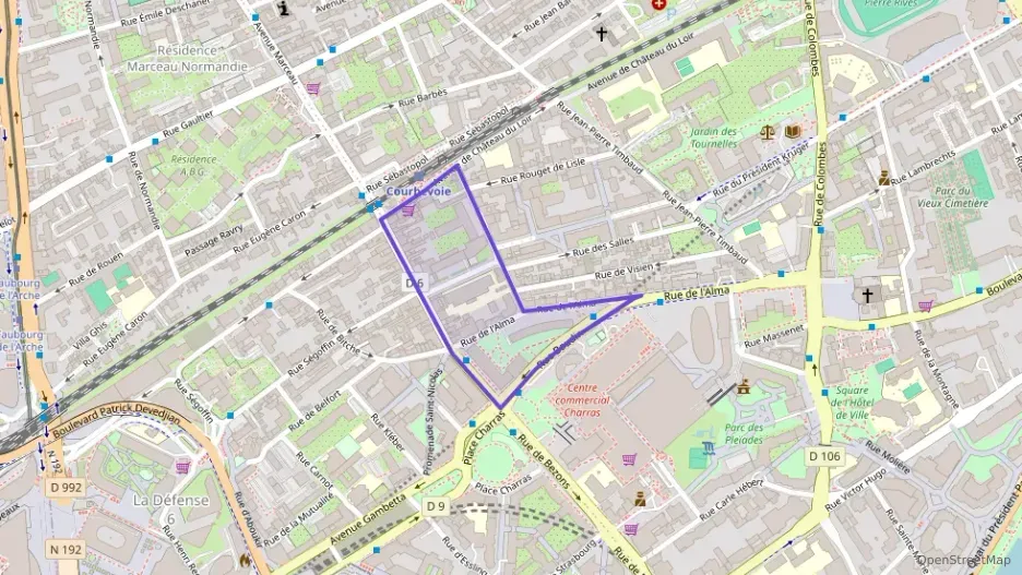 Appartement 23 m² une piece à vendre à Courbevoie