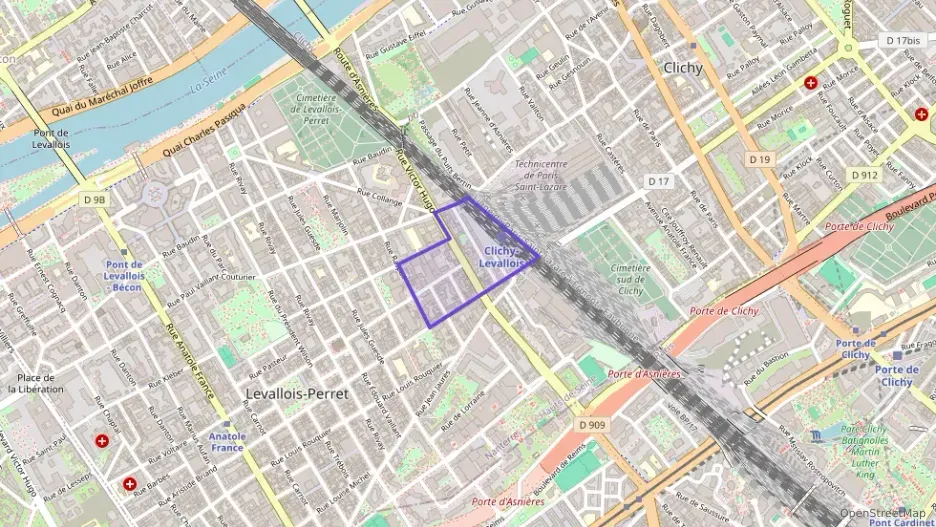 Appartement 78 m² quatre pièces à vendre à Levallois-Perret Appartement 78 m² quatre pièces à vendre à Levallois-Perret