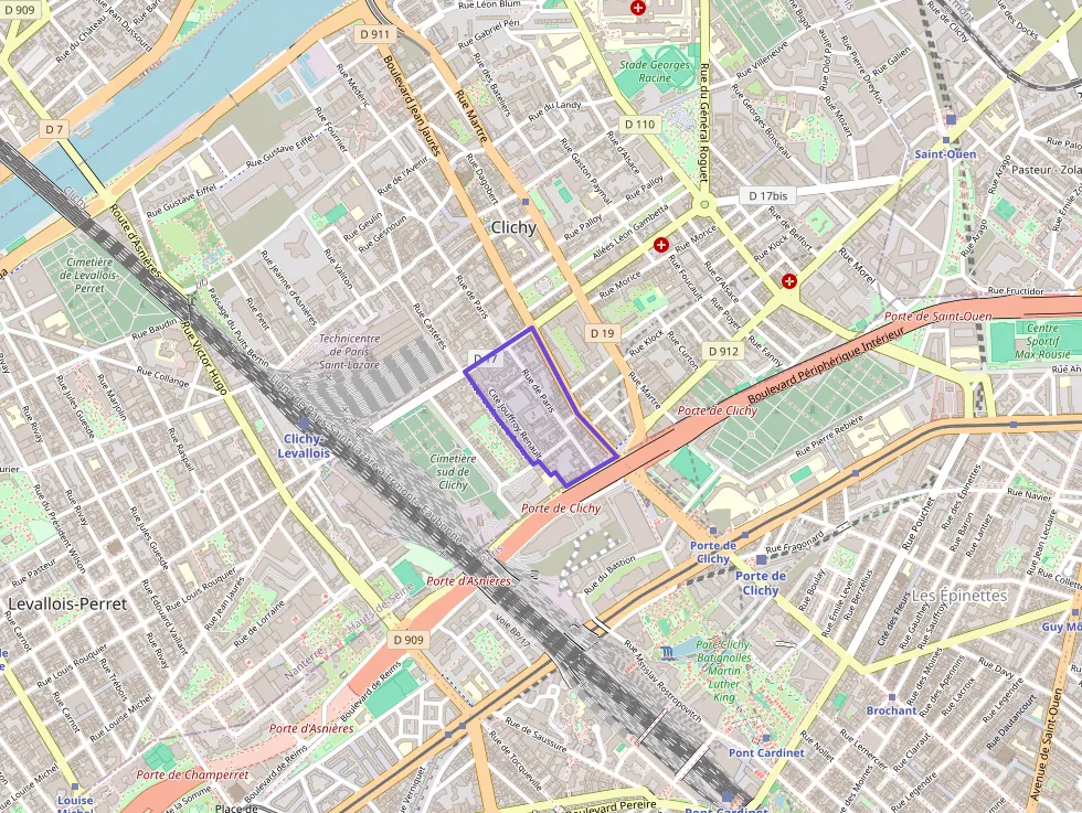 Appartement 44 m² deux pieces à vendre à Clichy