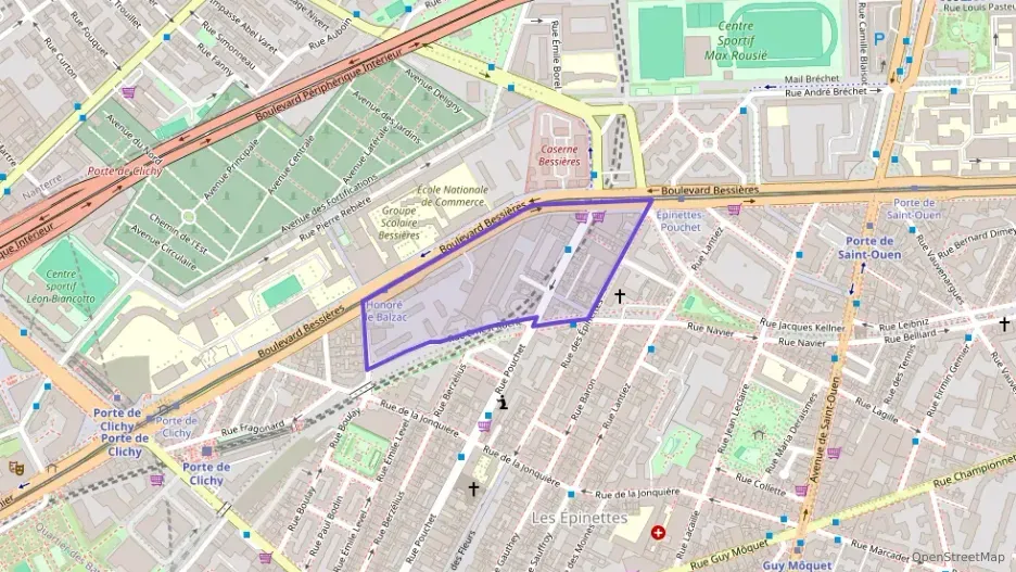 Appartement 45 m² trois pièces à vendre à Paris 17e Arrondissement Appartement 45 m² trois pièces à vendre à Paris 17e Arrondissement